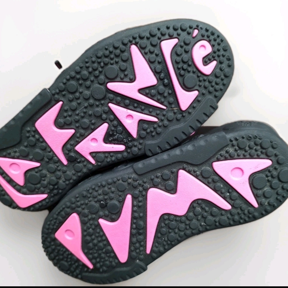 PUMA La Francé Untouchable Lace Up  Youth Girls Black Sneakers Casual Shoes 3108 - Picture 5 of 12